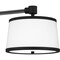 Quoizel Kylen Linear Chandelier 3 Lights Matte Black KYL342MBK - alternate 4